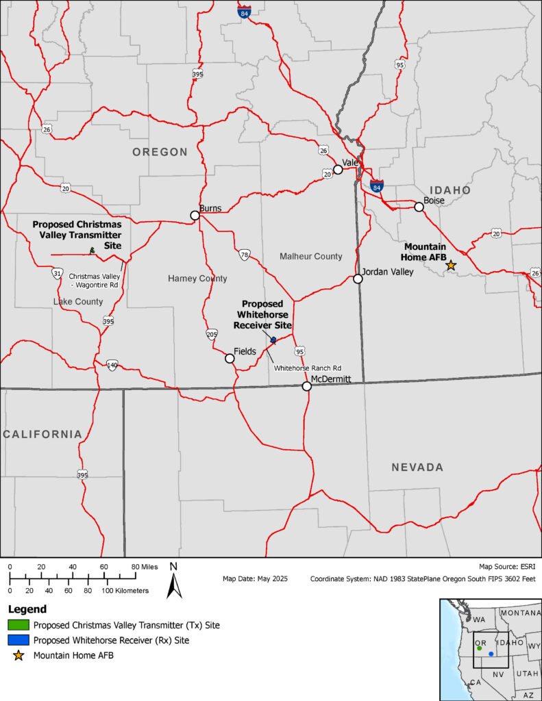 Regional location map.